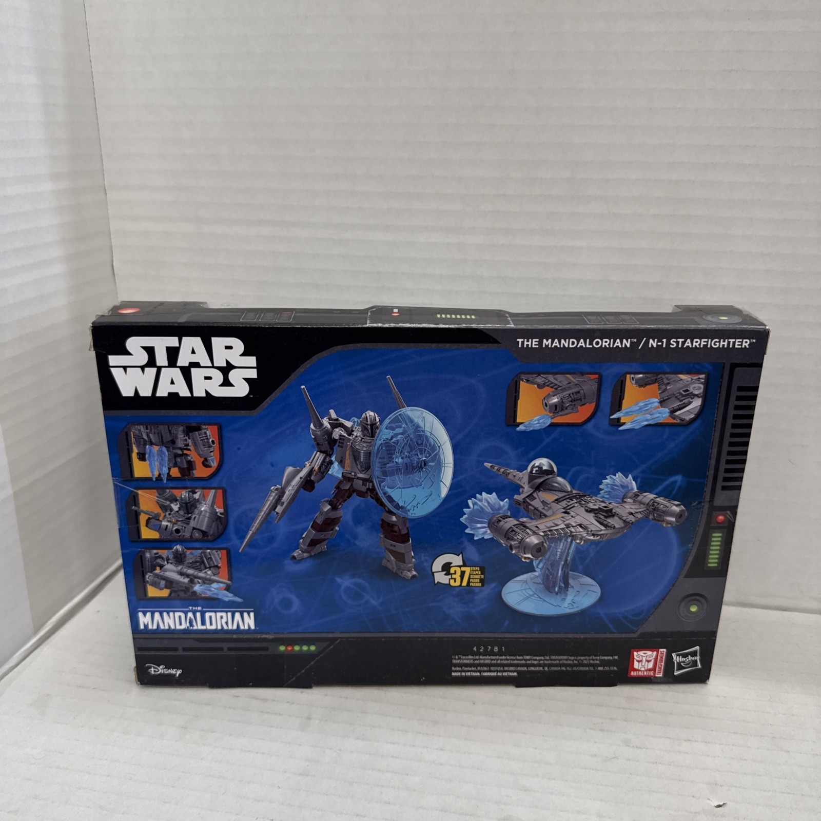 Transformers Star Wars The Mandalorian N-1 Starfighter