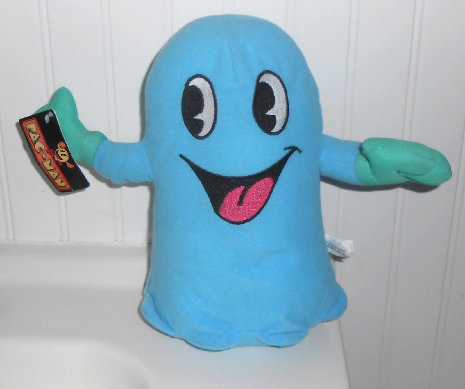 TOY FACTORY VINTAGE PAC-MAN BLUE INKY PLUSH 10″ – NAMCO BANDAI GAMES