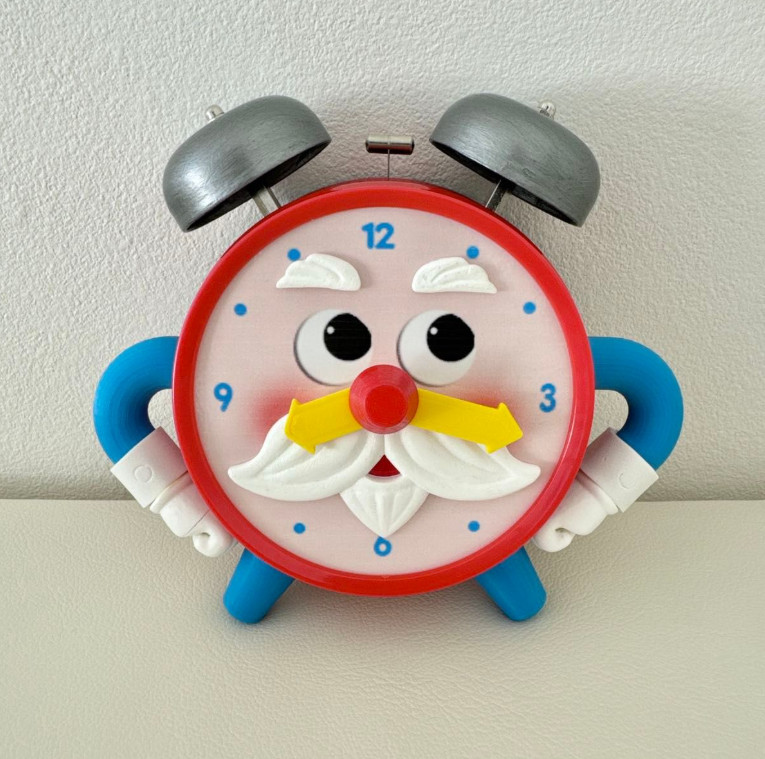 Toy Story of Terror Old Timer Clock Figure Custom Bonnie Toy Replica 5.5inches