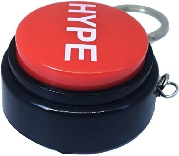 Portable HYPE2Go Keychain with Hip Hop Sound Effect – Batteries Included!