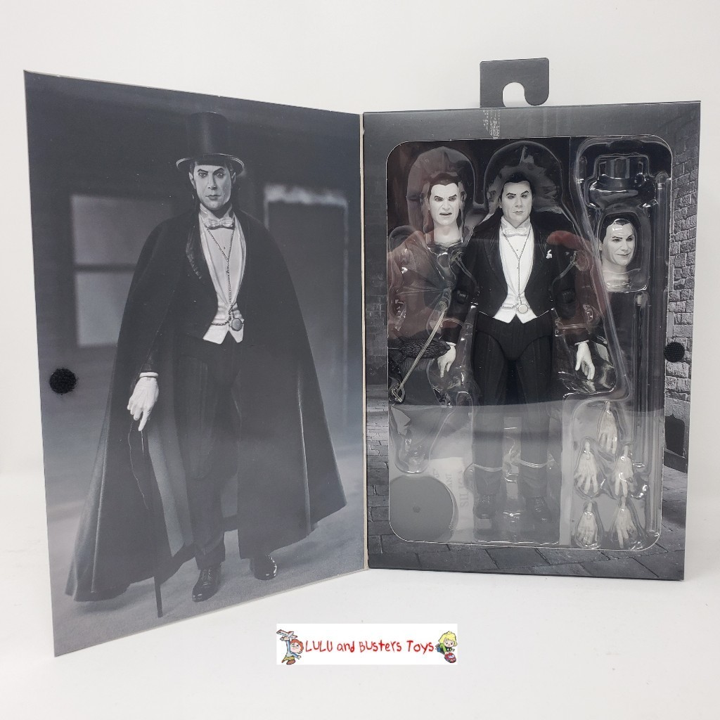 NECA Universal Monsters ULTIMATE COUNT DRACULA Bela Lugosi B&W 7″ Action Figure