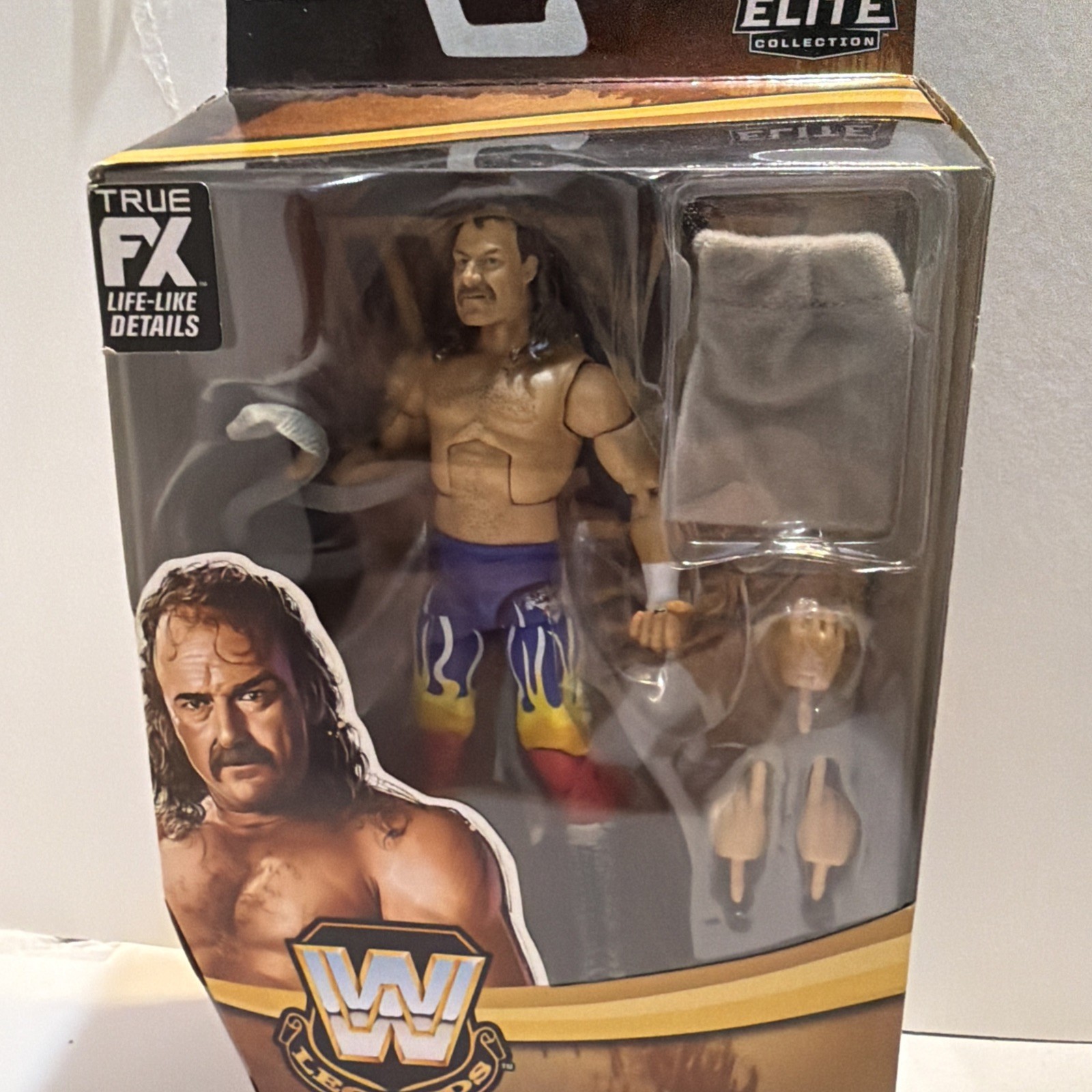Mattel WWE Legends Elite Collection Jake “The Snake” Roberts Action Figure