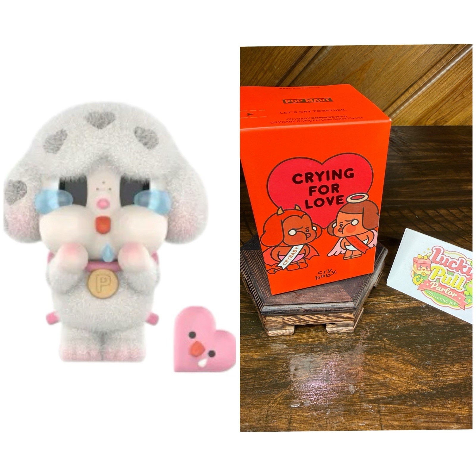 Popmart – Crybaby Crying For Love Series Figure – PUPPY LOVE – Sealed