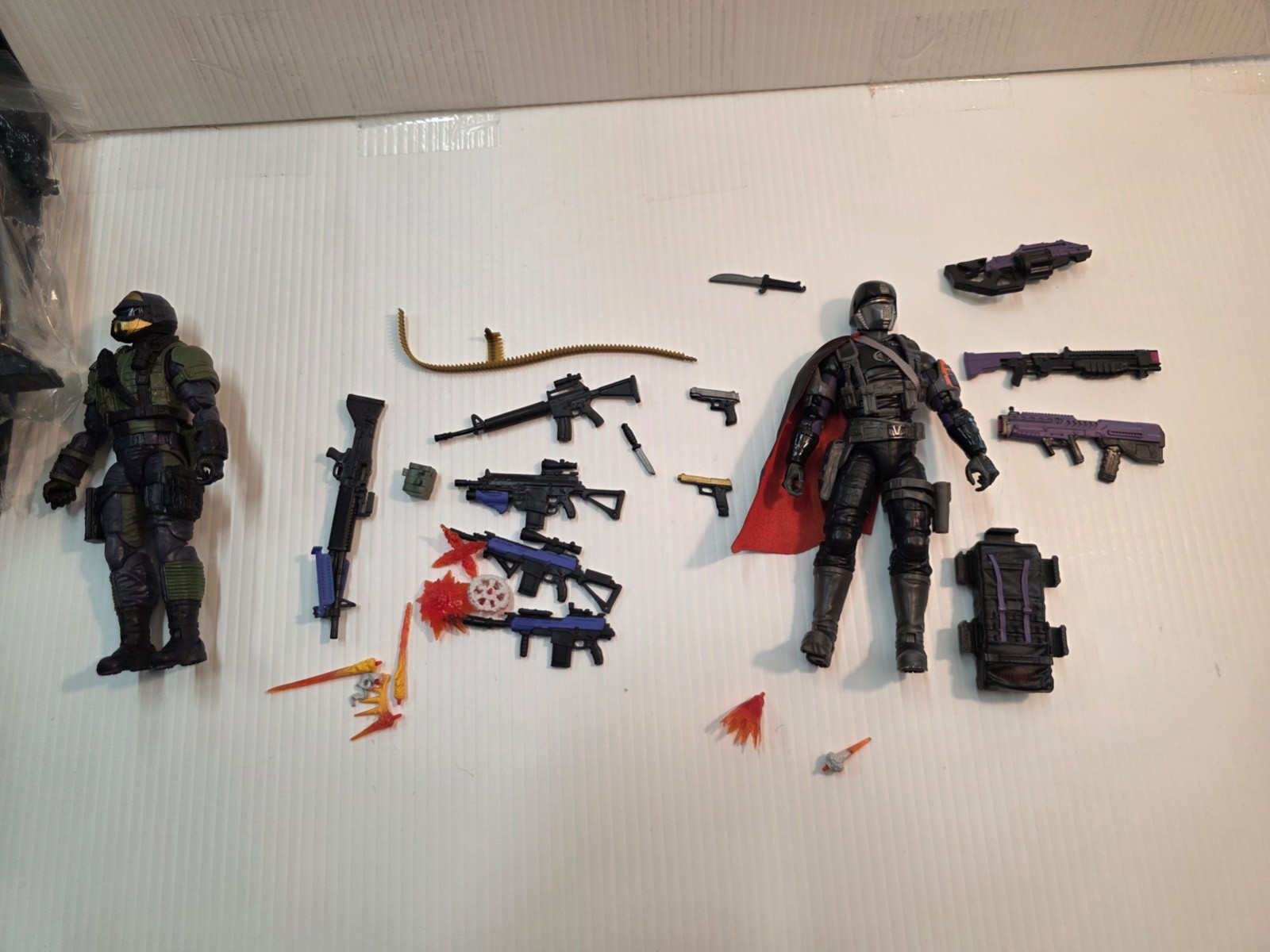 Hasbro G.I.Joe Classified Steel Corps Commander vs Twilight Guard #141 LOOSE