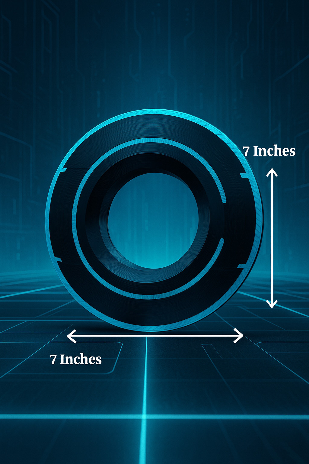 Tron Identity Disc with Display Stand – Glowing Sci-Fi Collector Piece