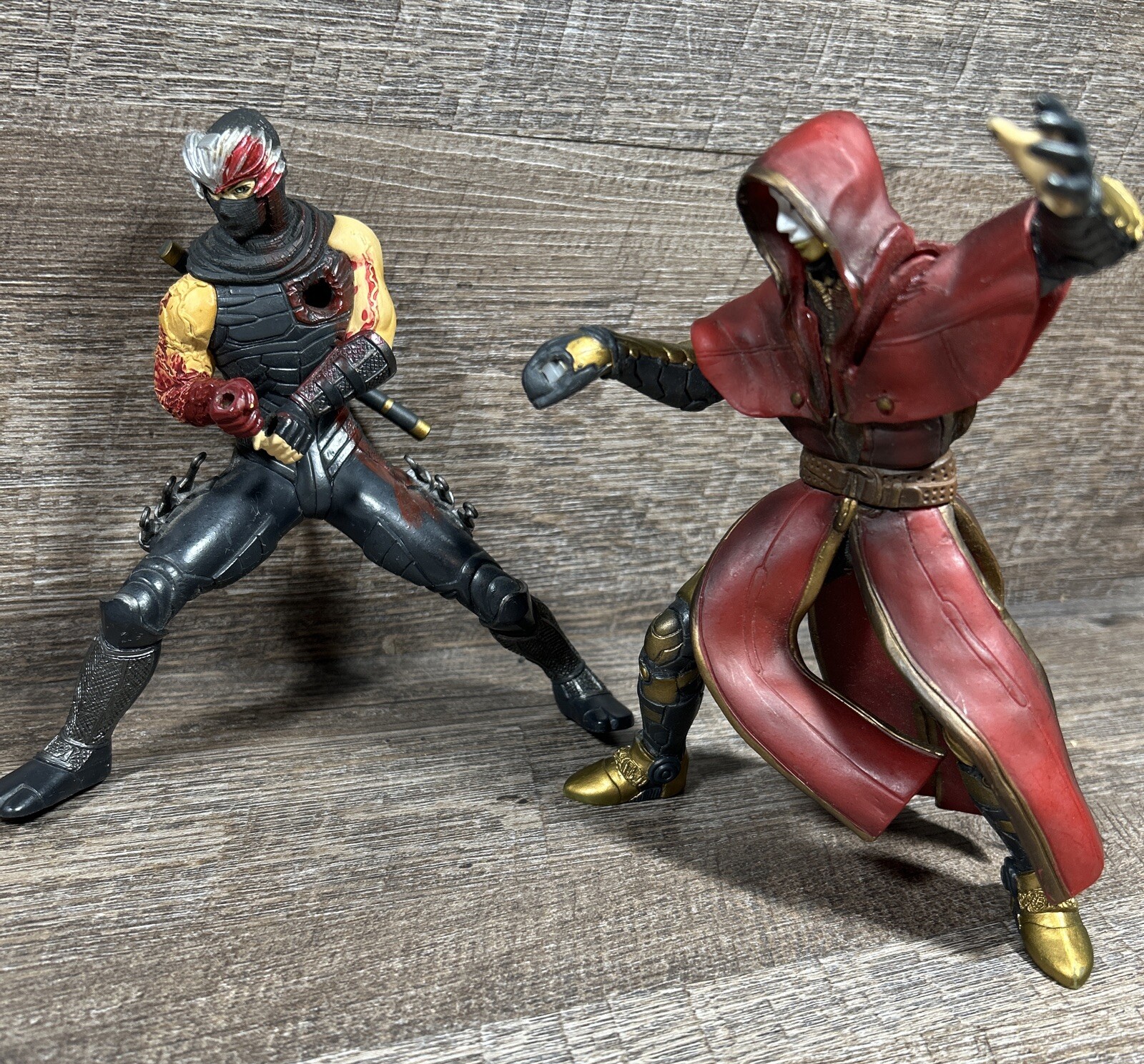 Ninja Gaiden 3 Duel of the Masked Action Figure Tecmo Figures As Is