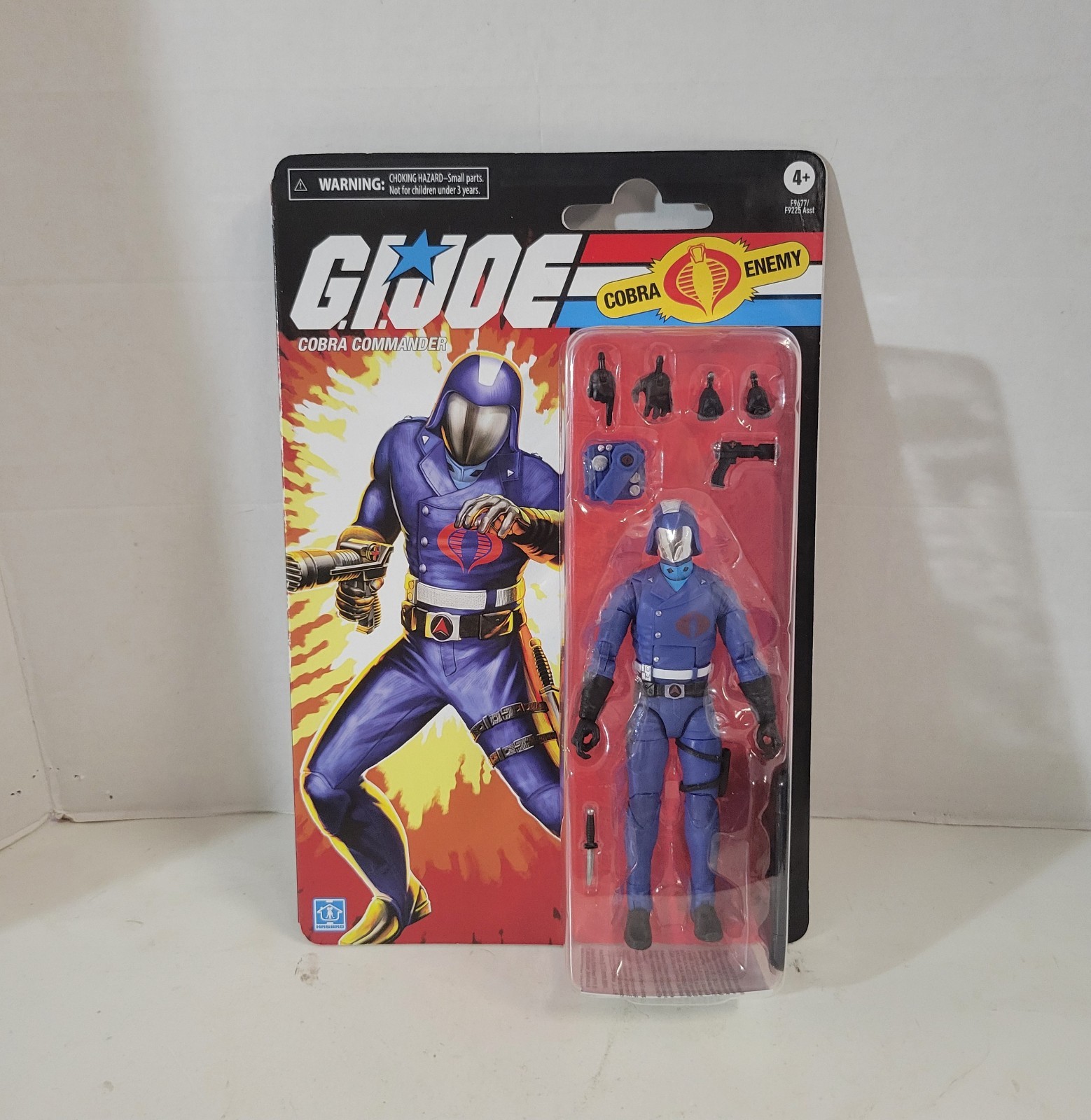 Gi Joe Classified Retro Card Cobra Commander 6 Inch Action Figure New