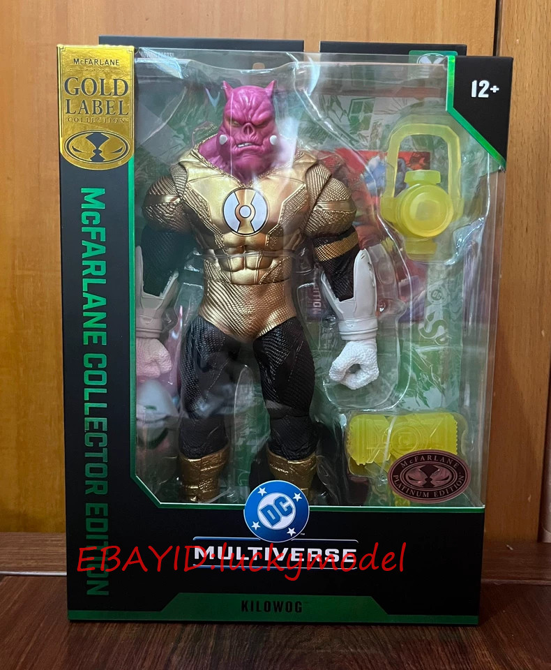 McFarlane DC Multiverse Gold Label Kilowog Action Figure 7″ Green Lantern