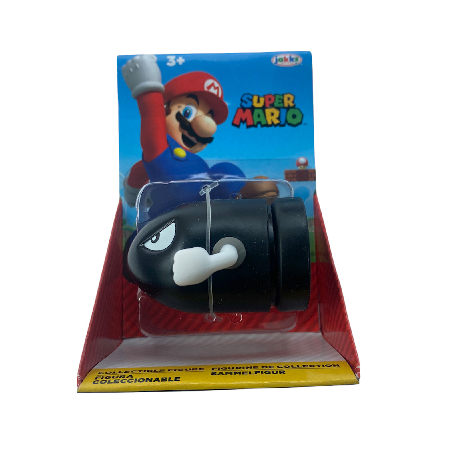 World of Nintendo Super Mario Bullet Bill 2.5 inch