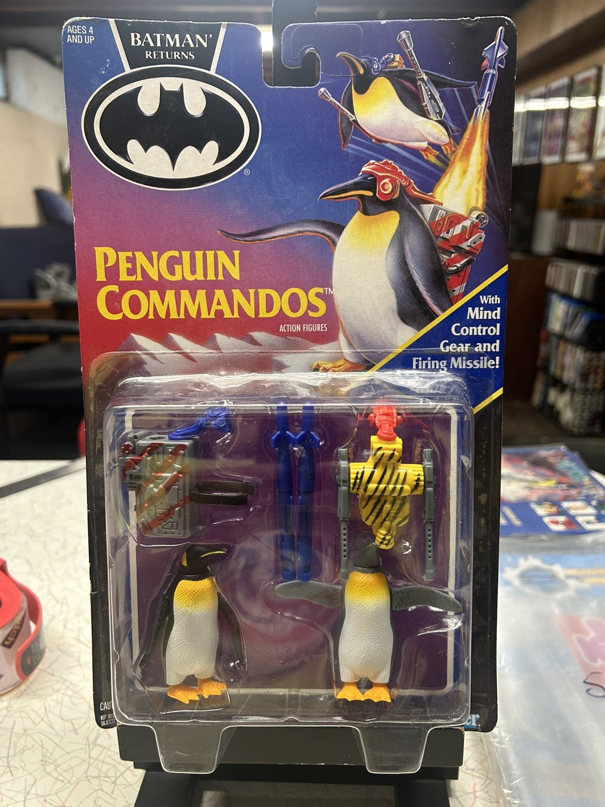 Batman Returns Penguin Commandos Figures 1991 Kenner Unopened DC Comics