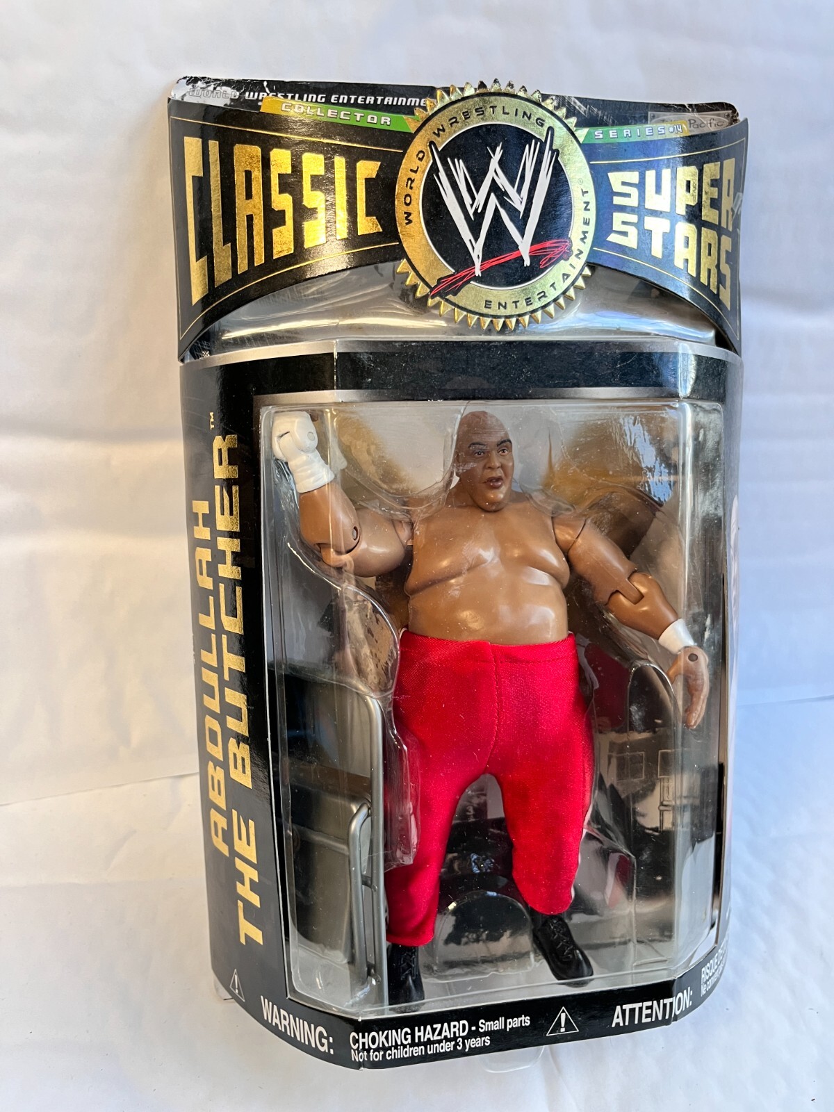 WWE WWF ABDULLAH THE BUTCHER CLASSIC SUPERSTARS SERIES 14 JAKKS WRESTLING FIGURE