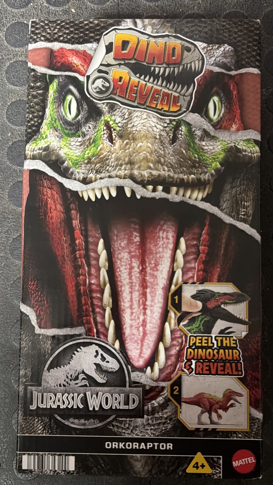 Jurassic World Dino Reveal Orkoraptor Action Figure