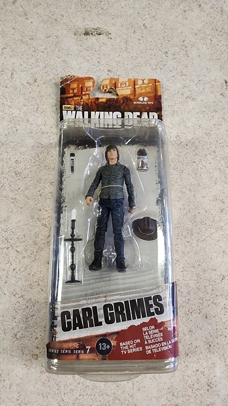 THE WALKING DEAD CARL GRIMES MCFARLAND TOYS SERIES 7