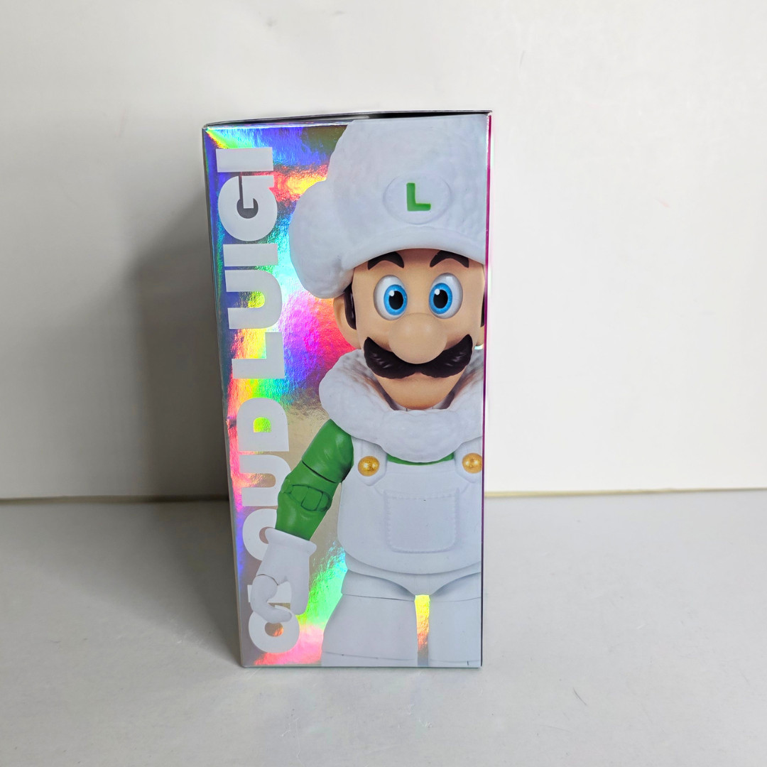 Super Mario Galaxy Movie Cloud Luigi 5 in Action FIgure – NEW