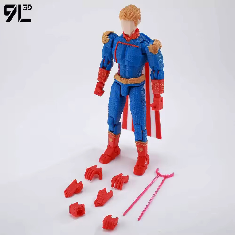 Homelander Dummy13 T13 Unbeatable Action Figure Anime Collectible Model Toy