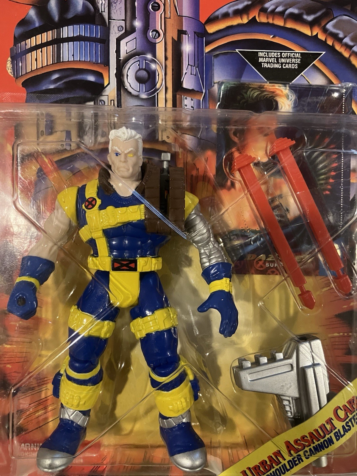 1995 Toy Biz X-FORCE LOT CABLE EXODUS COMMANDO AVALANCHE MOSC X-MEN 97! MCU!