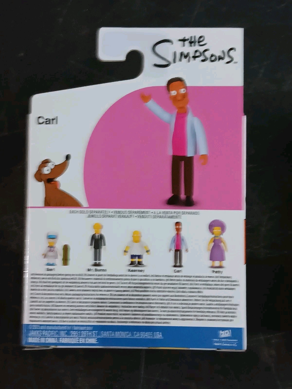 *FREE SHIP* 2.5″ BARNEY CARL HOMER The Simpsons Figure Jakks Pacific FOX