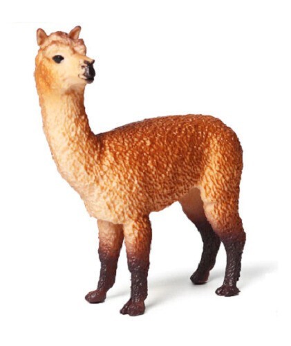 7.5cm Mini Sheep Goat Argali Alpaca Lamb PVC Toy Animal Figure Kids Gift