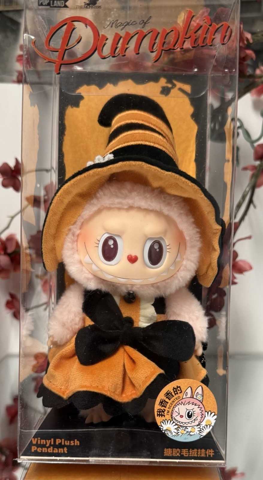 AUTHENTIC Popmart Mokoko Witch Labubu Party Magic Vinyl Plush Popland NEW Cute