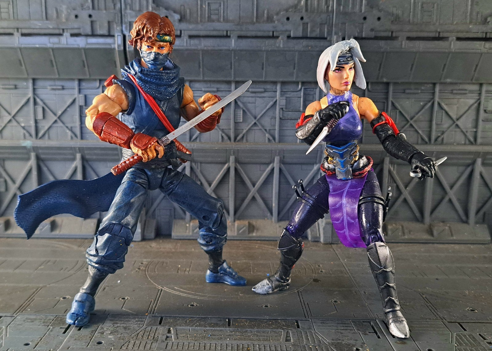 1/12 Scale 6″ NINJA GAIDEN RAGEBOUND KENJI & KUMORI CUSTOM ACTION FIGURES!!!