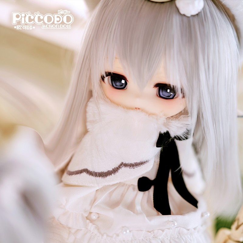 Piccodo Haneko Alice Moth Twins 13.6cm/5.3In Bjd Dressable Action Figure Gift