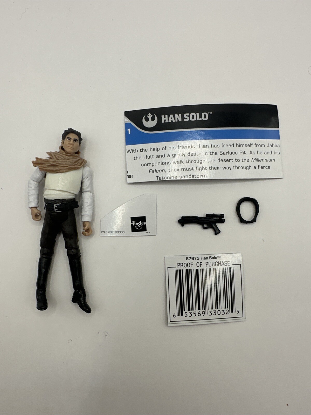 2008 Star Wars Legacy Collection BD1 Han Solo Build a Droid BAD Action Figure
