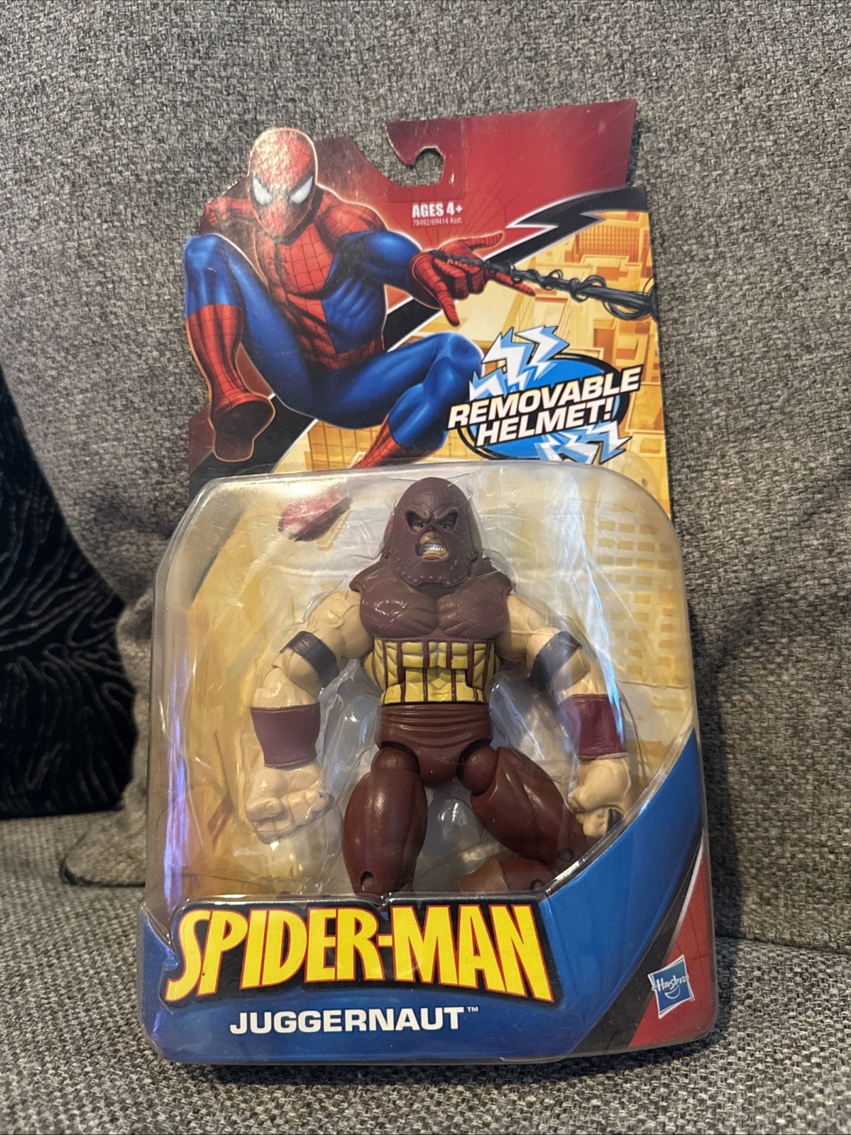 Hasbro Marvel Spider-Man Classics Juggernaut Action Figure w/ Removable Helmet