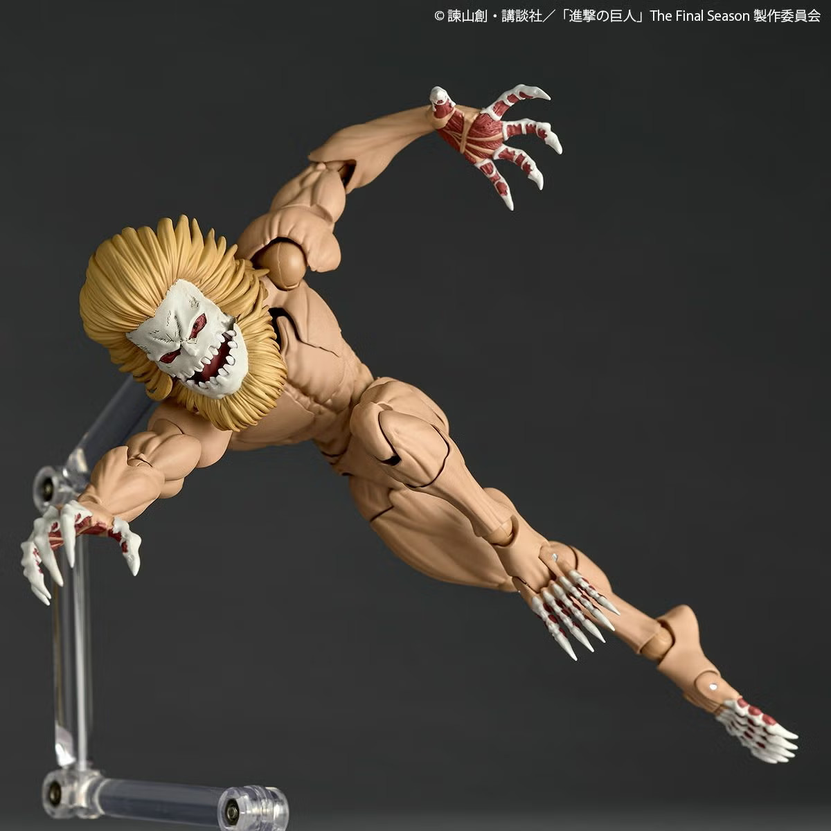 Revoltech Amazing Yamaguchi Attack on Titan Jaw Titan w/ Bonus Parts