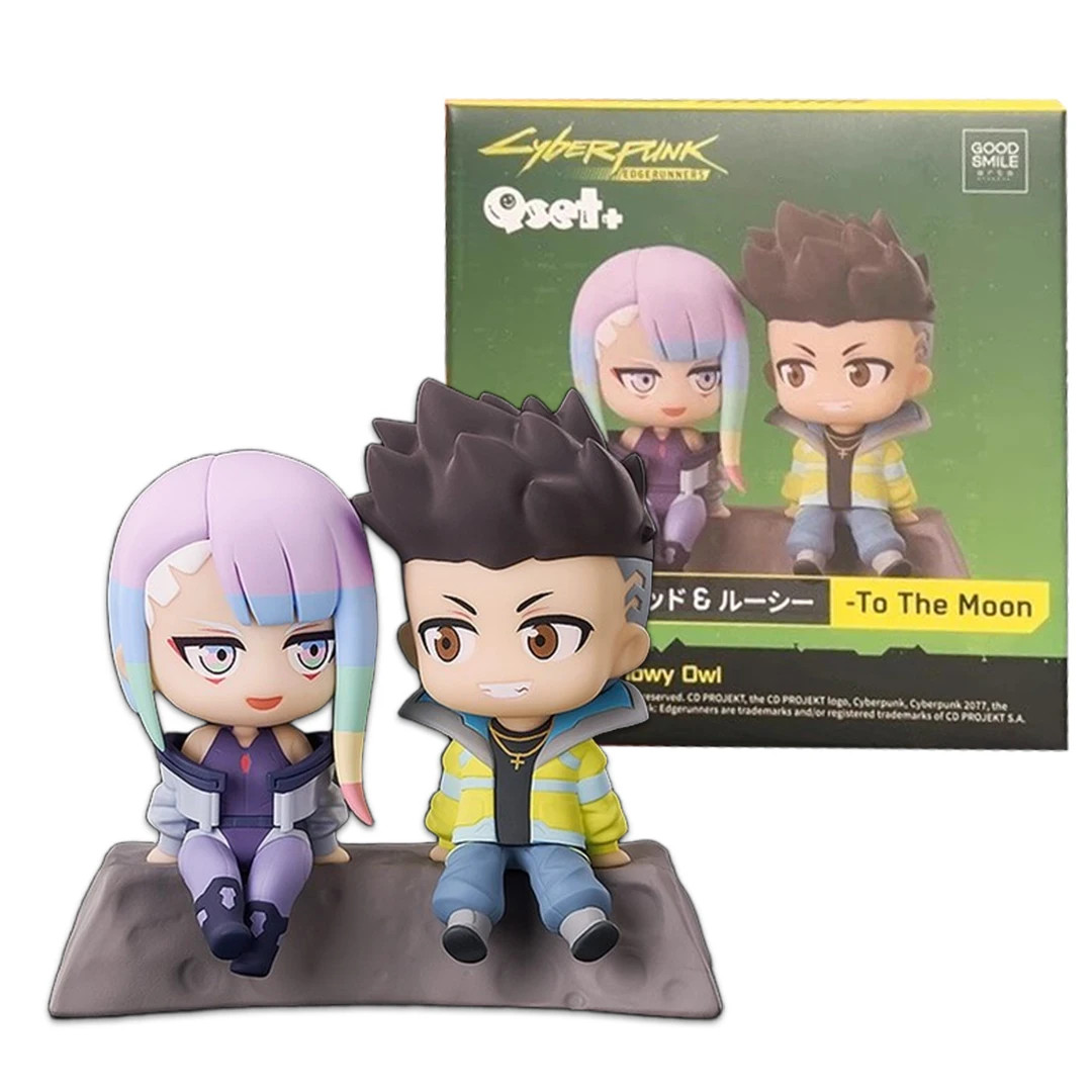 8CM Anime Cyberpunk Edgerunners Figure David Martinez Lucy Qset To The Moon