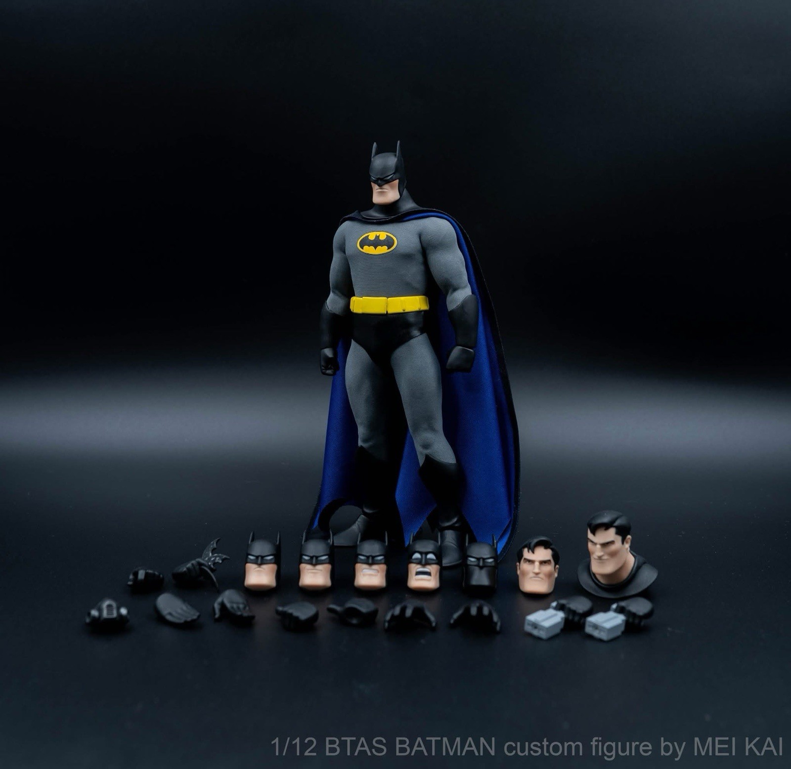 1/12 BTAS BATMAN BRUCE WAYNE SMILE EXPRESSION