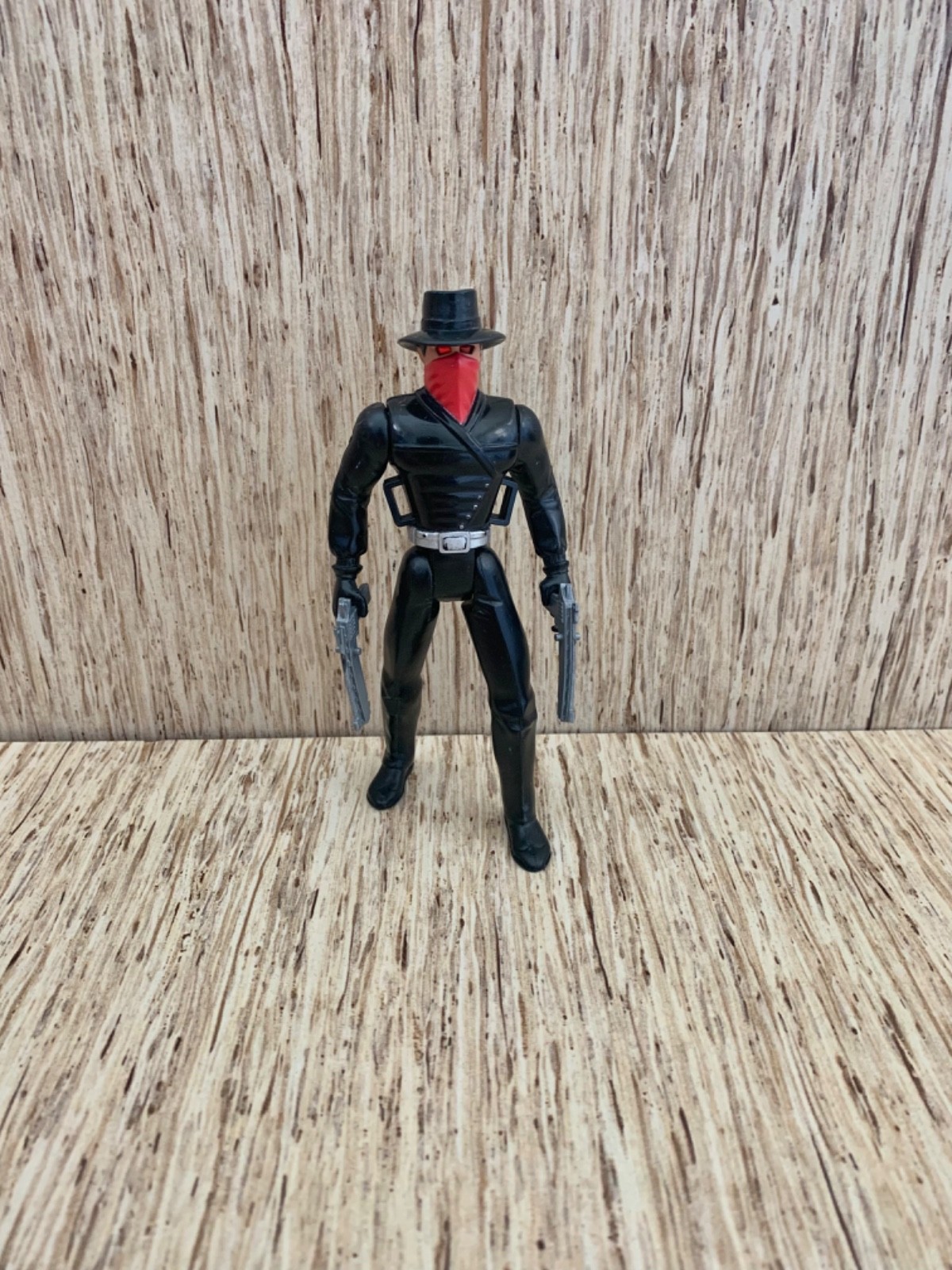 Vintage 1994 Kenner The Shadow Alec Baldwin Lightning Draw Shadow Action Figure