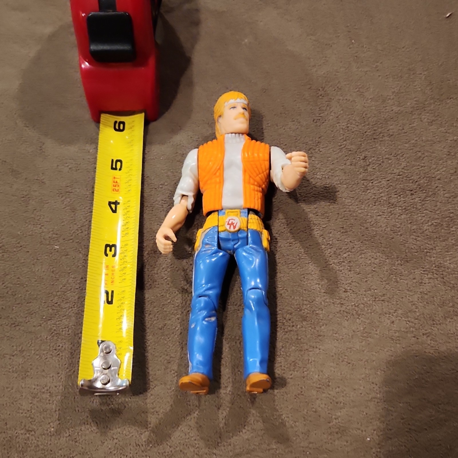 Chuck Norris action figure from the 80s