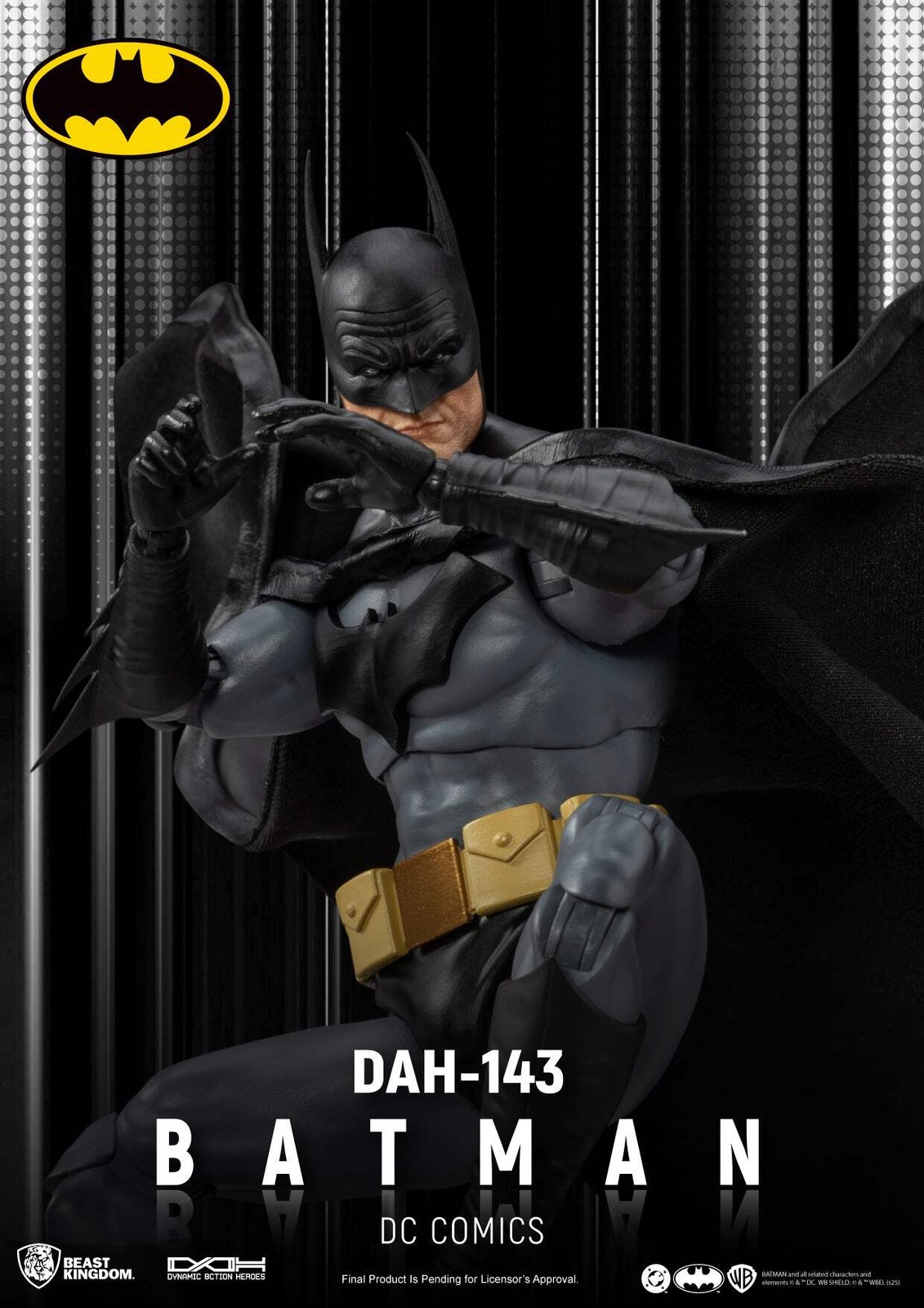 Beast Kingdom DAH-143 DC Comics Batman 8 Inch Action Figure