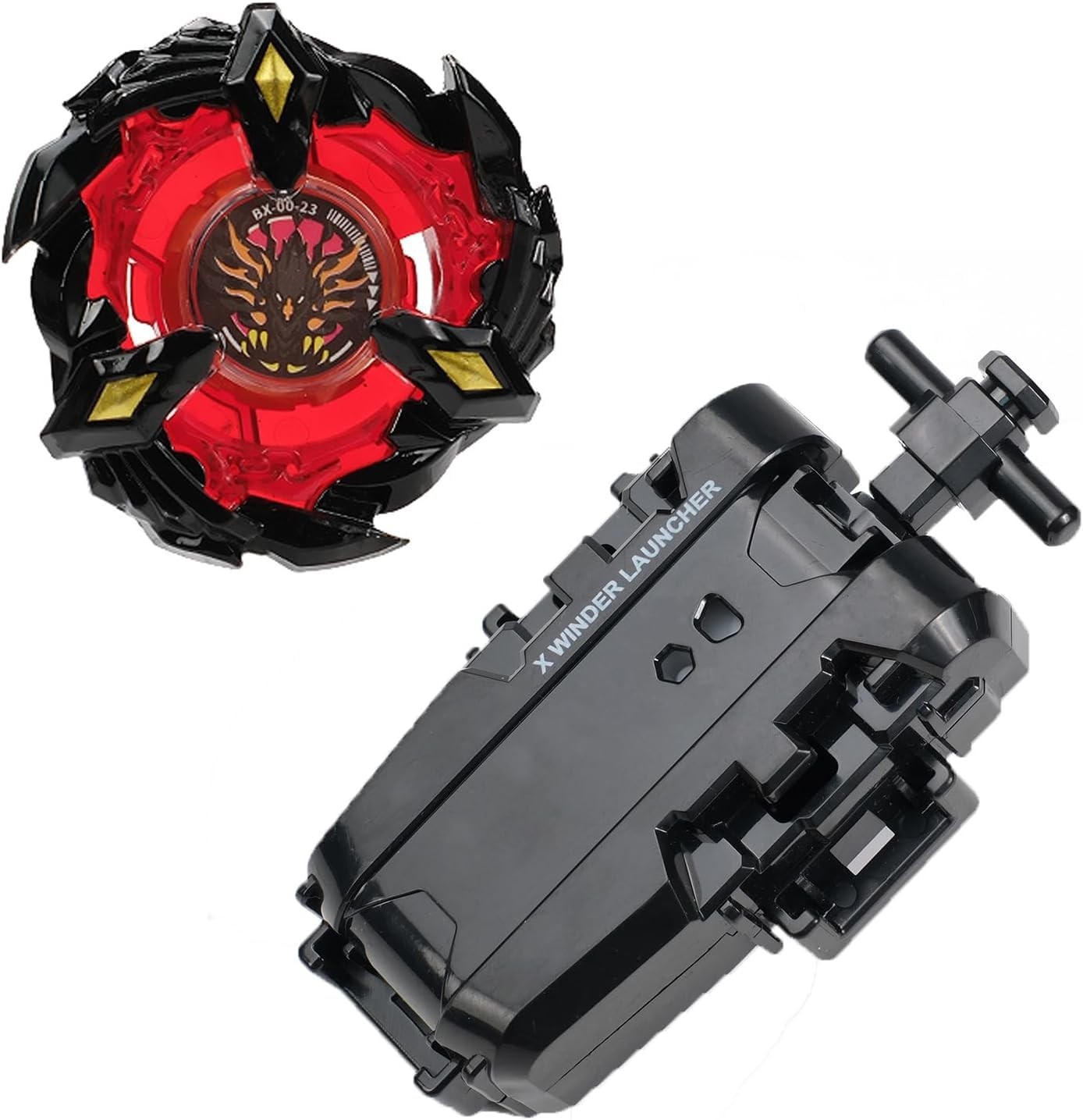 Gyro X Top with String Launcher Set, Attack Type Right Spining Top, Great Sta…