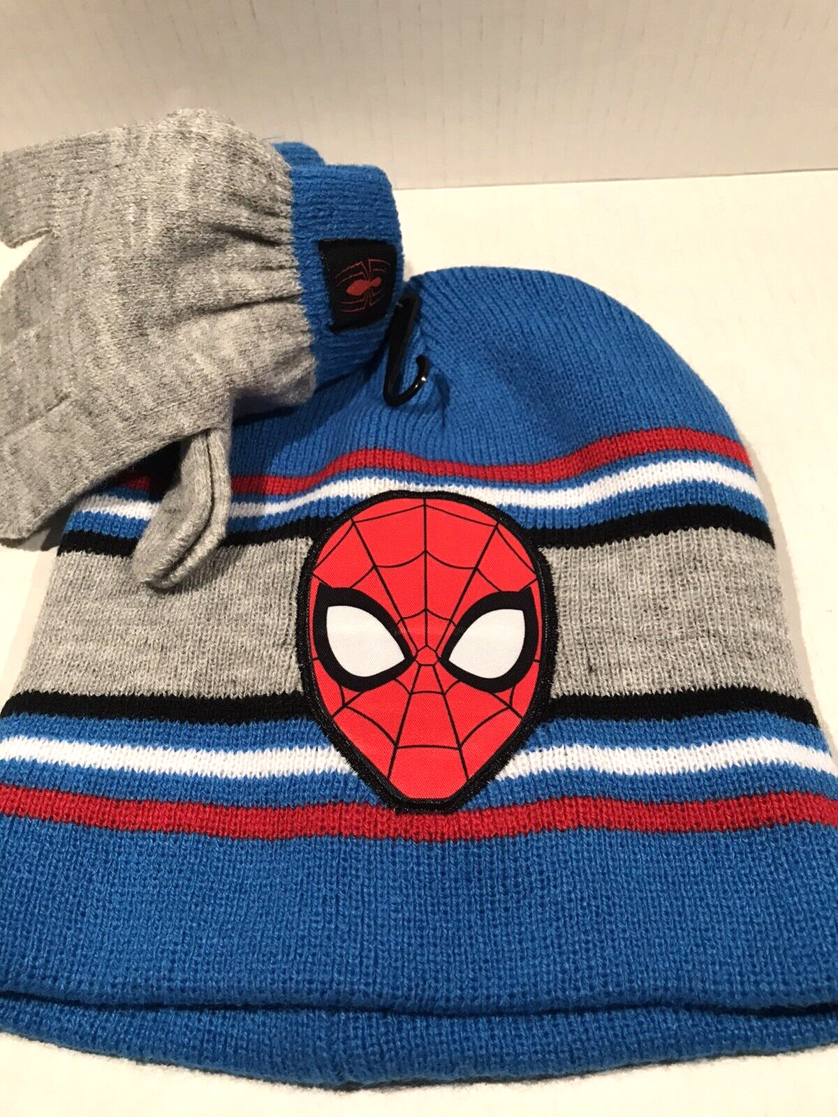 Spiderman Hat and Gloves Set New Cold Weather Set Berkshire Spiderman
