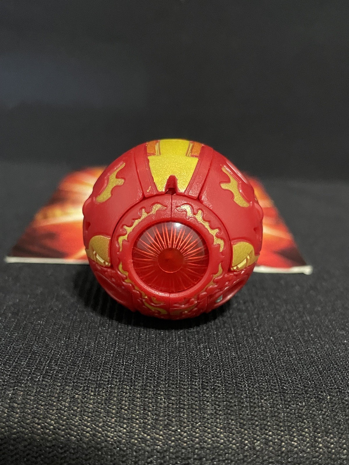 Bakugan Battle Brawlers Pyrus Lumitroid BakuBolt – no card batteries dead