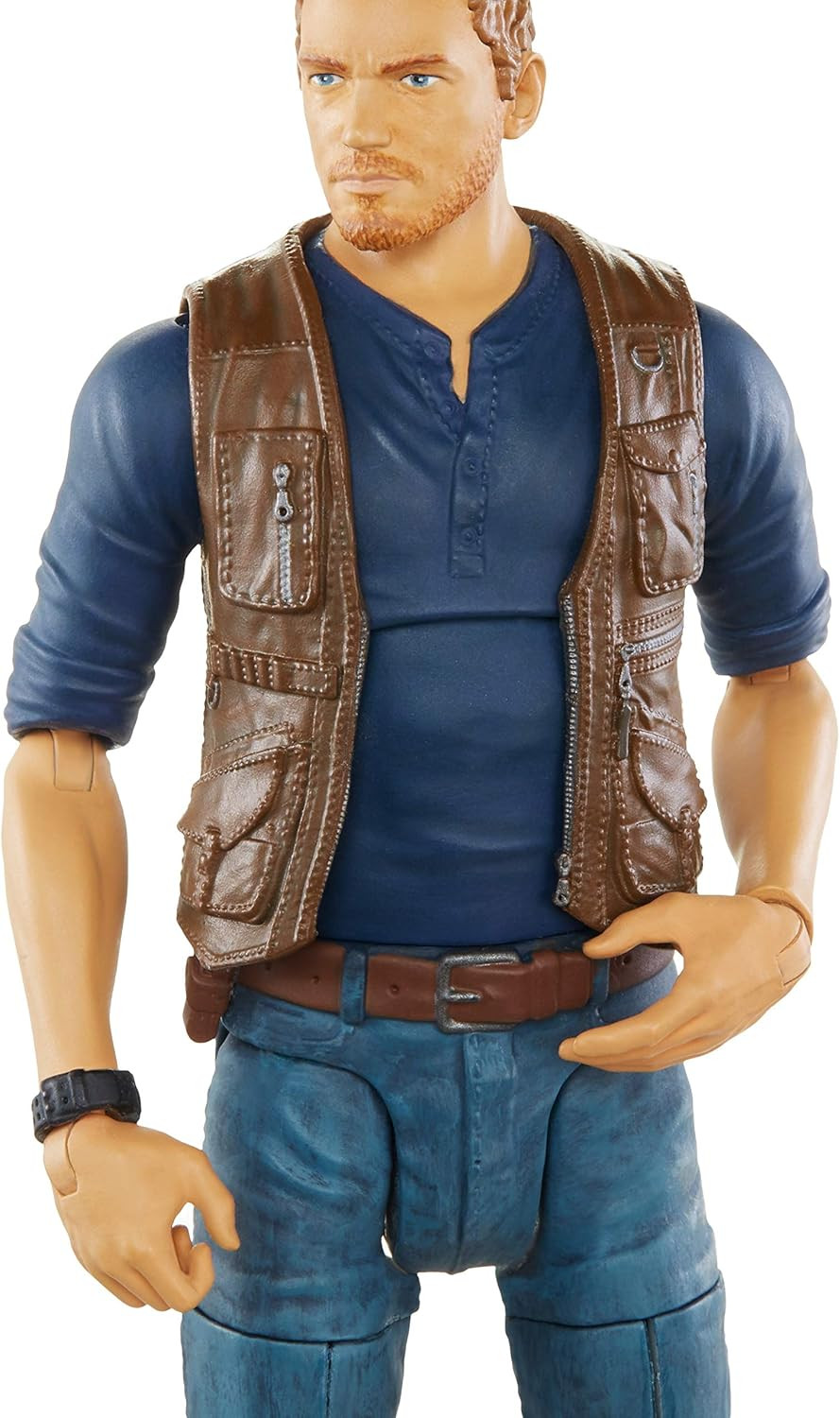 Jurassic World Toys Owen Grady 6-Inches Collectible Action Figure with Movie Det