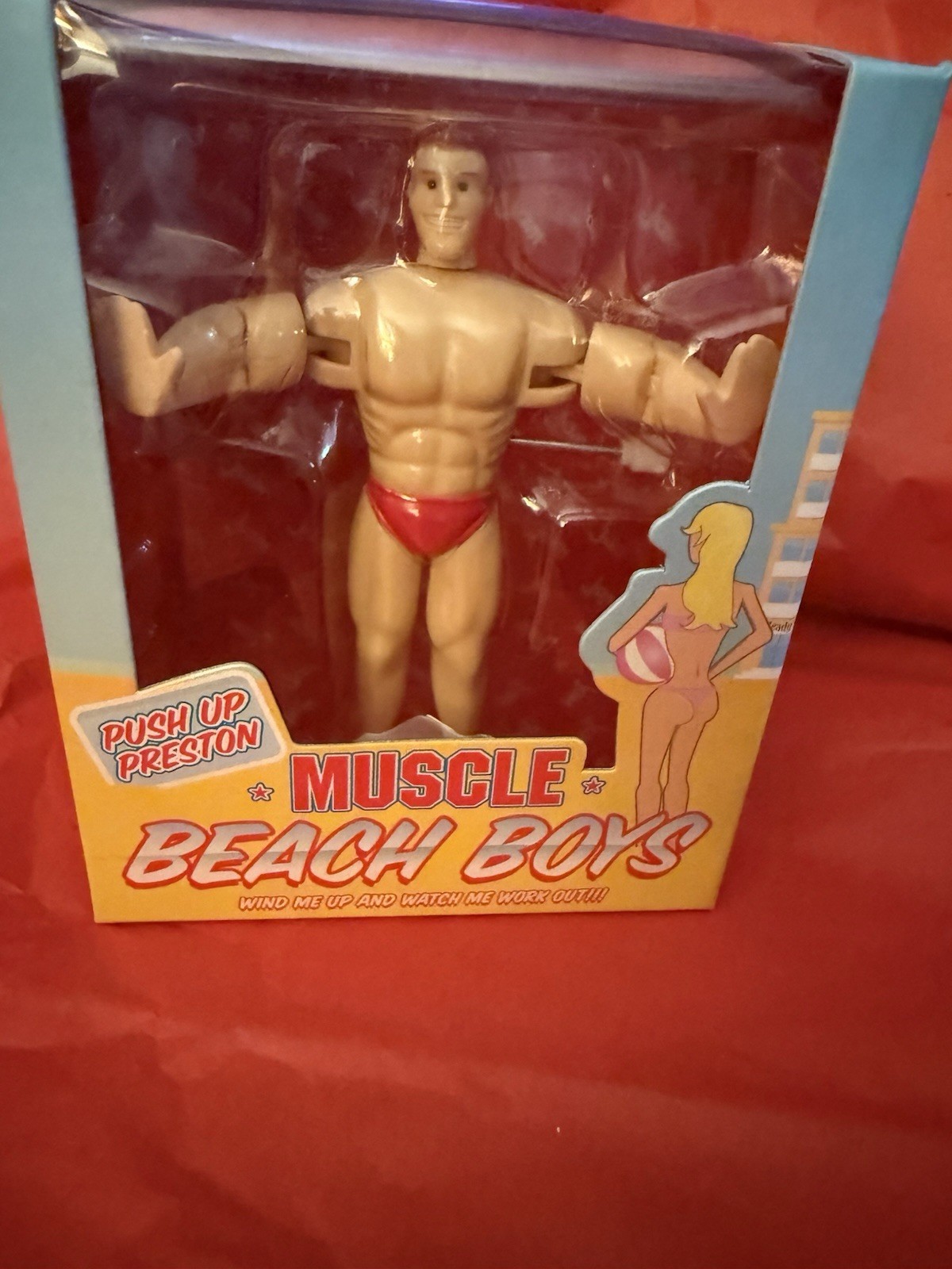Jam Muscle Beach Boys Push Up Preston Exercise Toy Figure