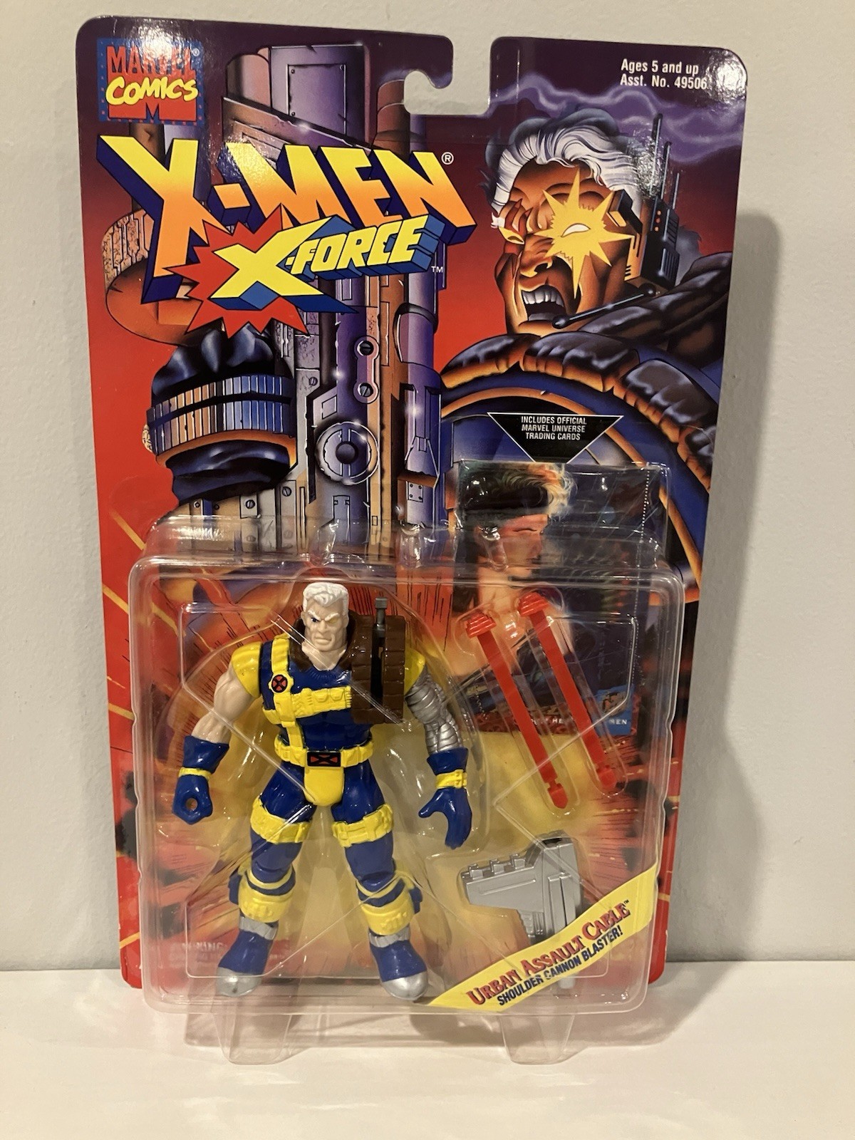 1995 Toy Biz X-FORCE LOT CABLE EXODUS COMMANDO AVALANCHE MOSC X-MEN 97! MCU!