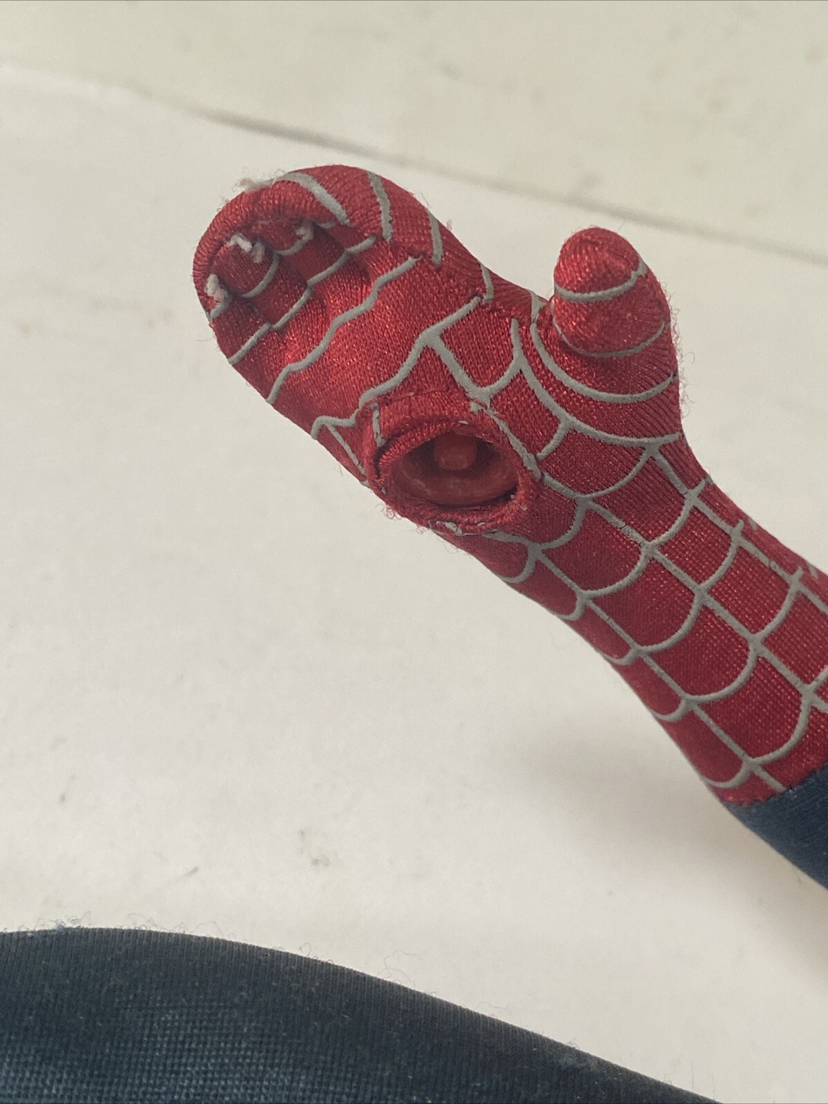 Spiderman 14in 2002 Movie Window Toybiz Promo Bendable