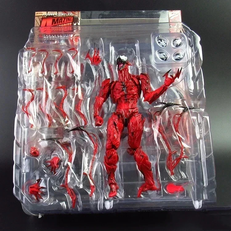 Amazing Yamaguchi Carnage Figure Marvel Action Toy with Movable Joints