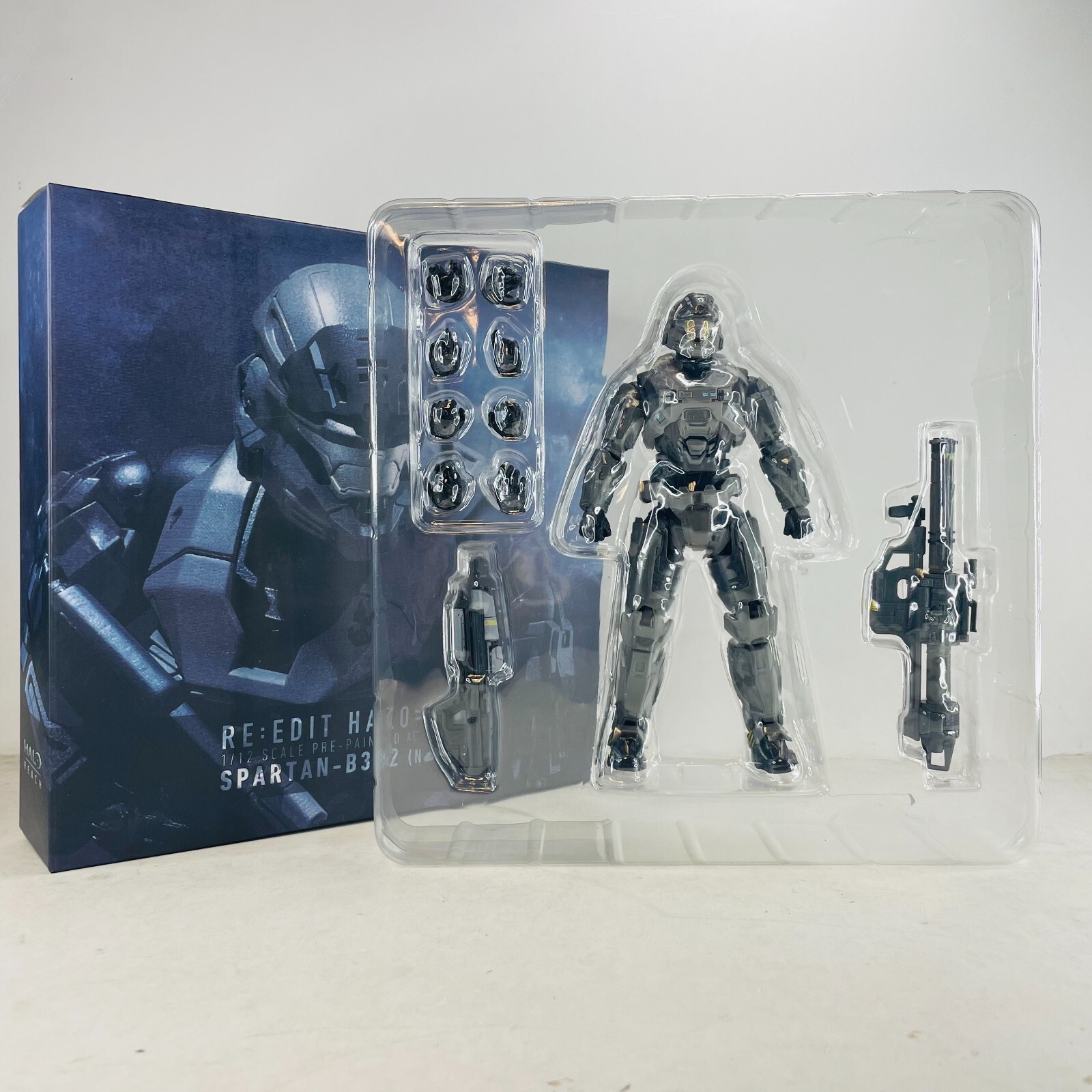 Re:Edit Halo: Reach Spartan-B312 (Noble Six) 6″ Action Figure w/Weapon Boxed