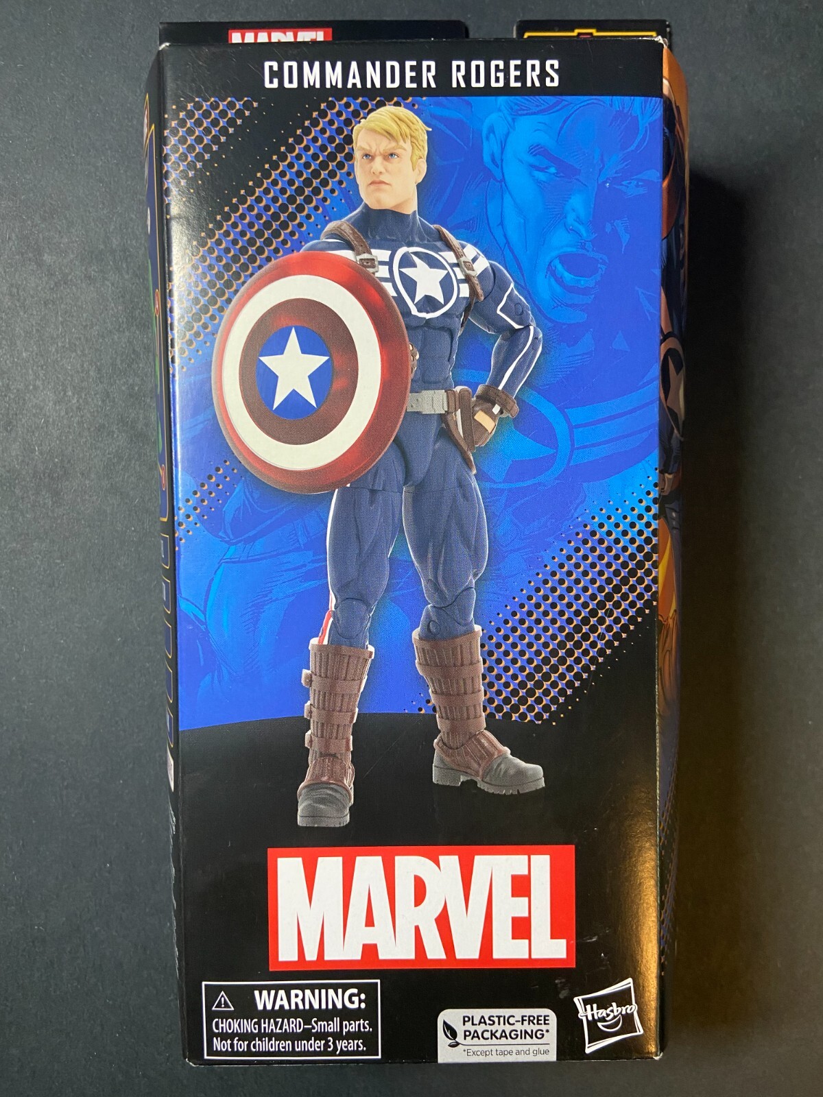Marvel Legends COMMANDER ROGERS BAF Totally Awesome Hulk 6” Action Figure NEW