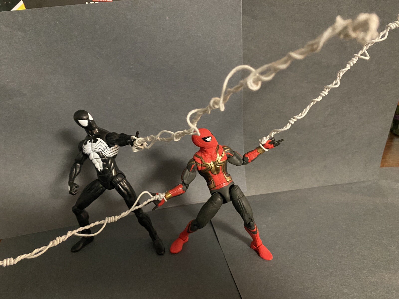 marvel legends spiderman custom spider web accessories