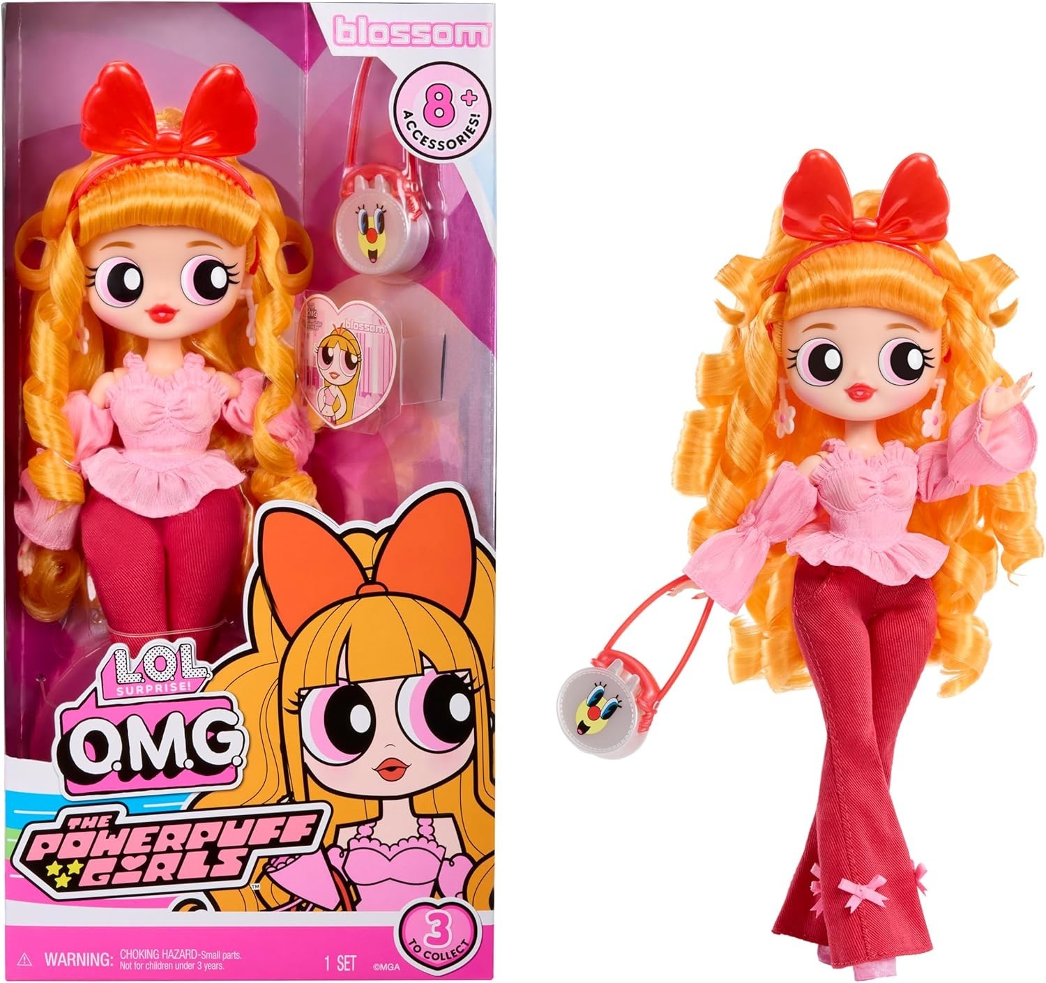 LOL Surprise! OMG The Powerpuff Girls Doll – Blossom