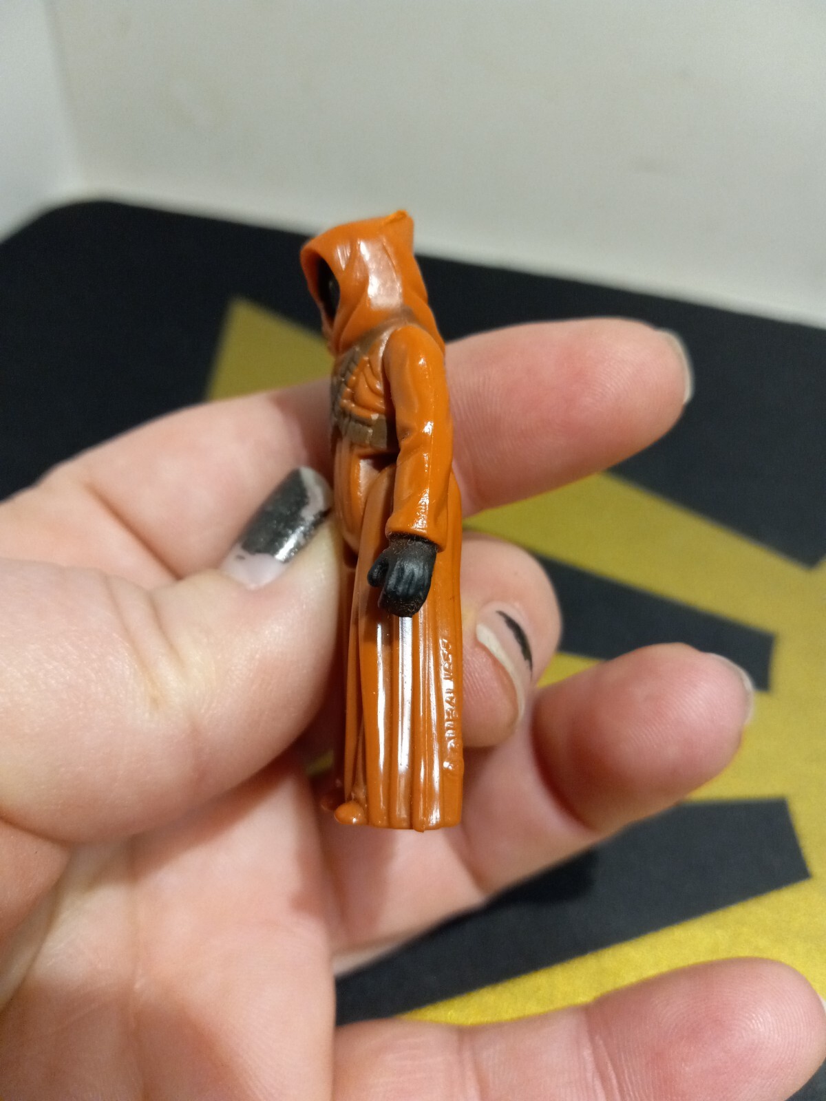 1977 Kenner Star Wars Jawa – Hong Kong COO Original Soft Robe/Cloak – Figure 2
