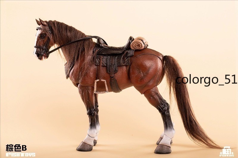 Toys 1/12 Wasteland Base Horse Mountable Action Figure Animal Model Gift Collect