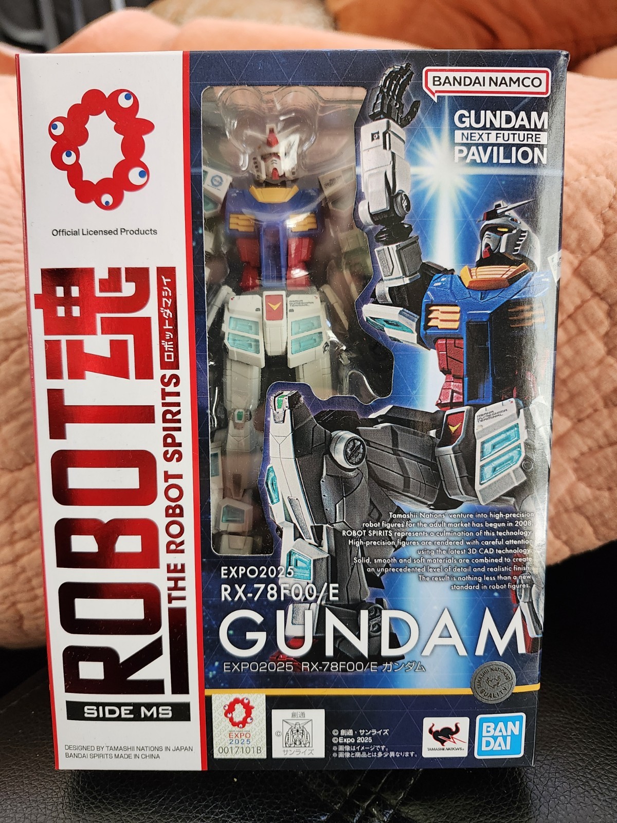 EXPO2025 SIDE MS RX-78F00/E GUNDAM THE ROBOT SPIRITS GUNDAM PAVILION Bandai Toy