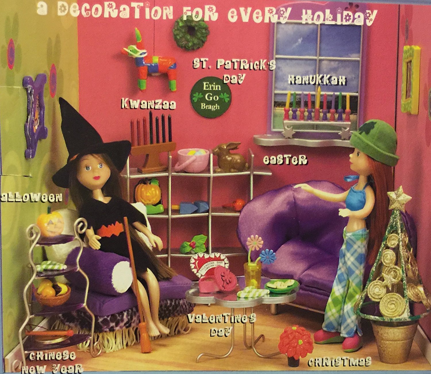 Our Generation Miniatures Holiday Decorator Fun