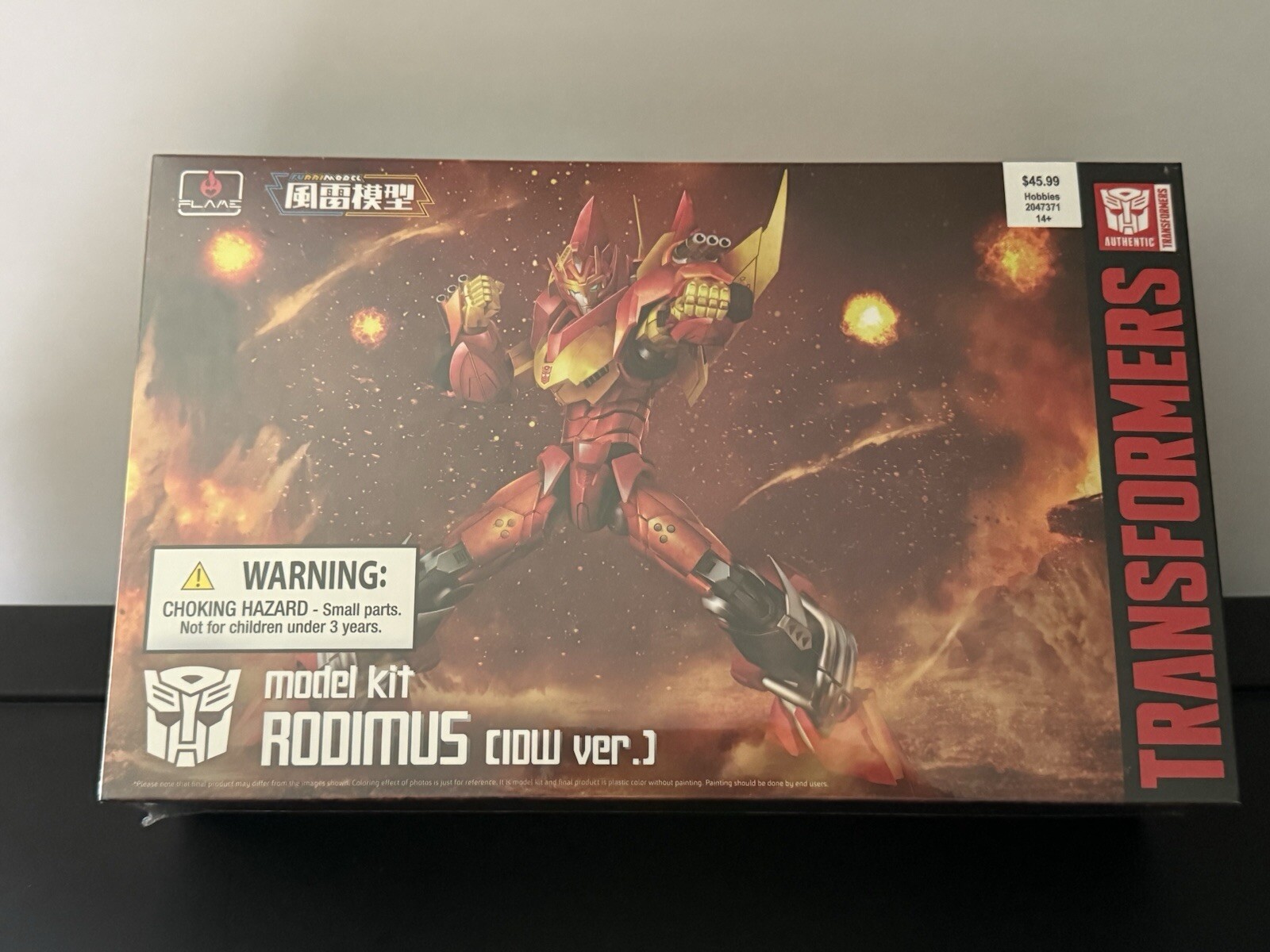 New Flame Toys Furai Model IDW Rodimus Prime Model Kit